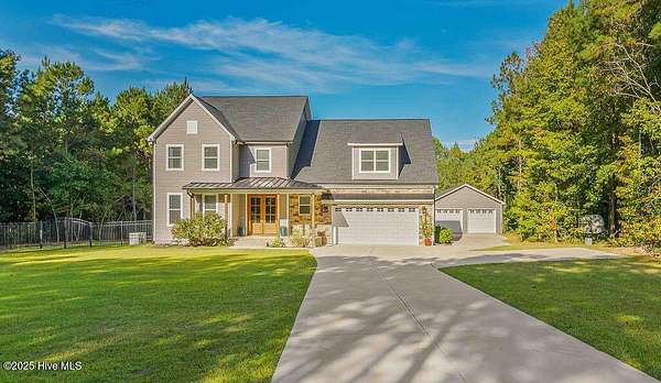 3.72 Acres of Residential Land with Home for Sale in Cameron, North Carolina