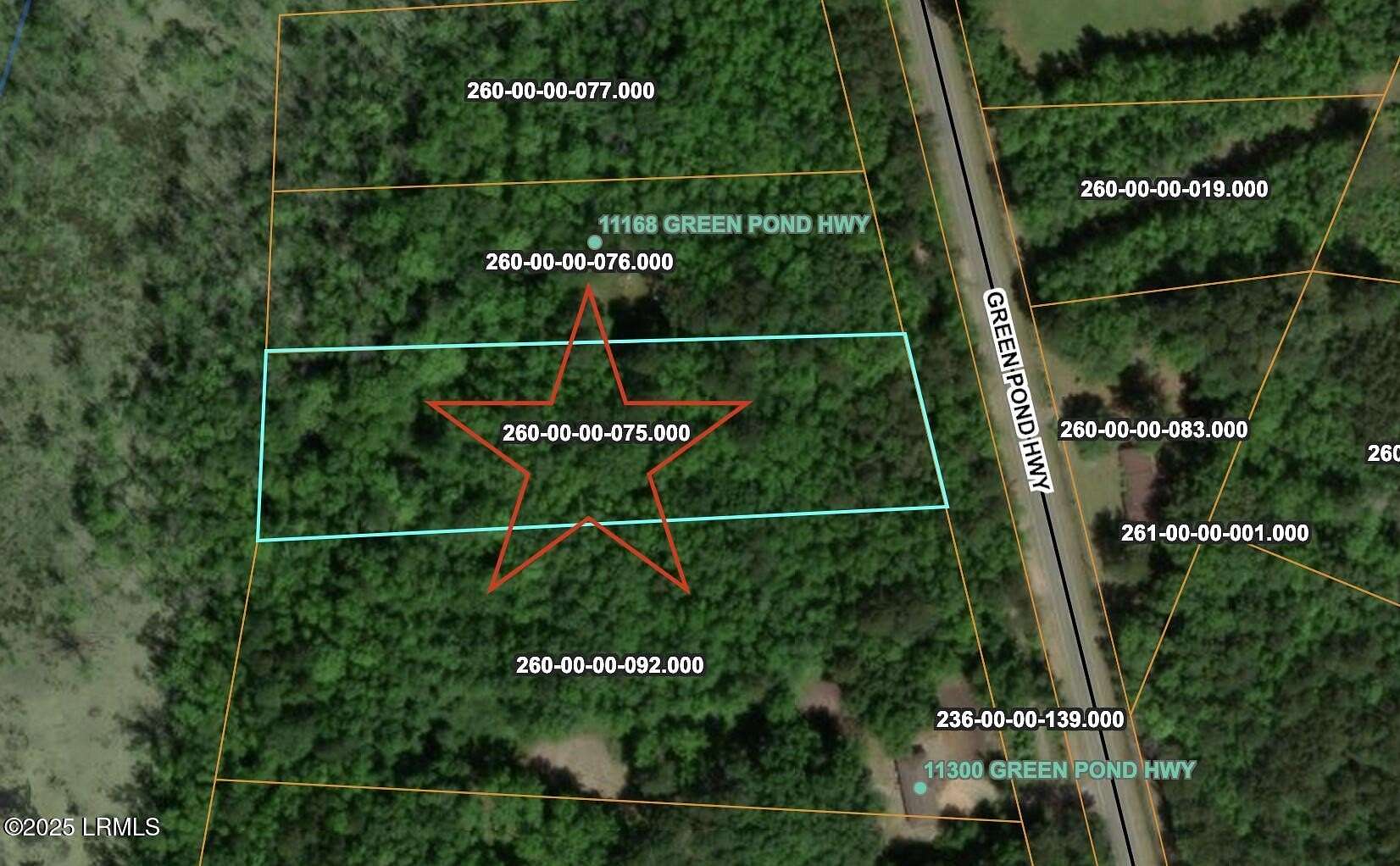 2.64 Acres of Land for Sale in Green Pond, South Carolina