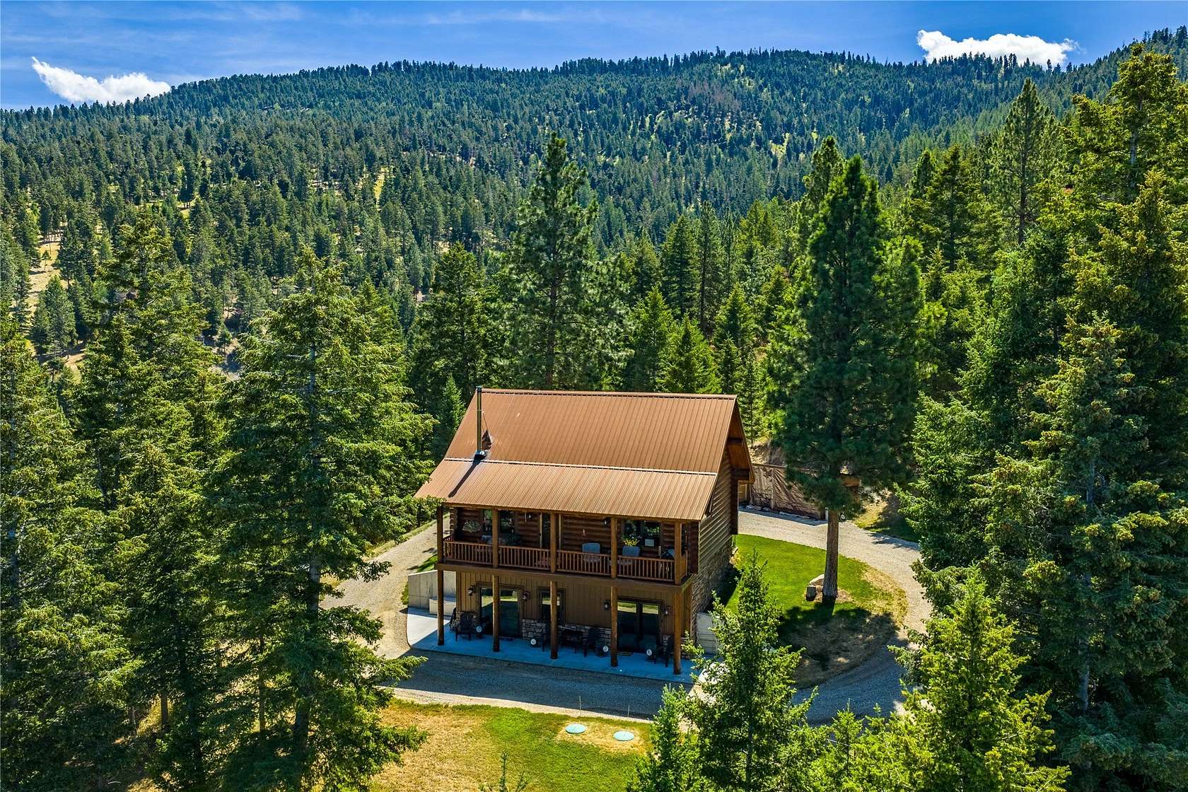 20.2 Acres of Recreational Land with Home for Sale in Stevensville, Montana