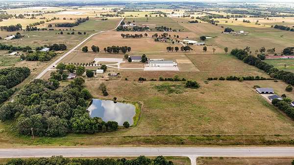 18 Acres of Recreational Land with Home for Sale in Mount Vernon, Missouri