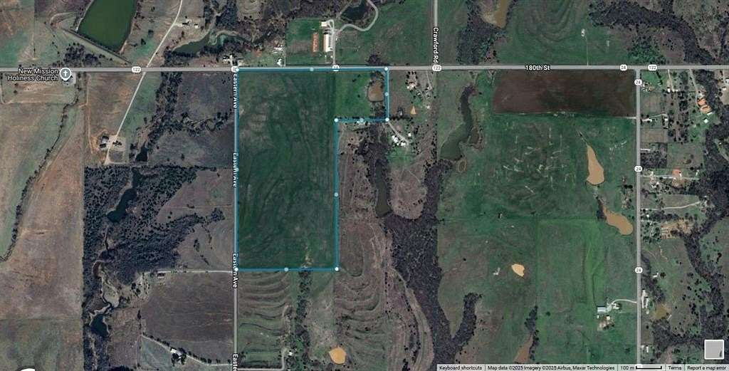 90 Acres of Agricultural Land for Sale in Purcell, Oklahoma