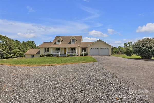 8.7 Acres of Land with Home for Sale in Statesville, North Carolina
