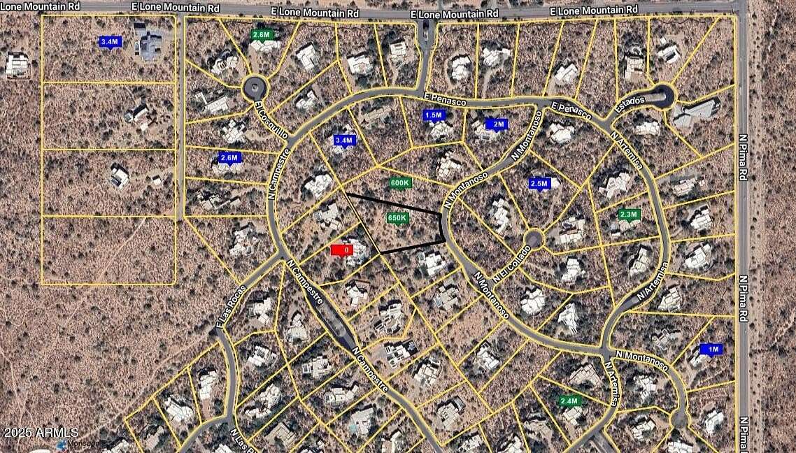 1.67 Acres of Residential Land for Sale in Scottsdale, Arizona