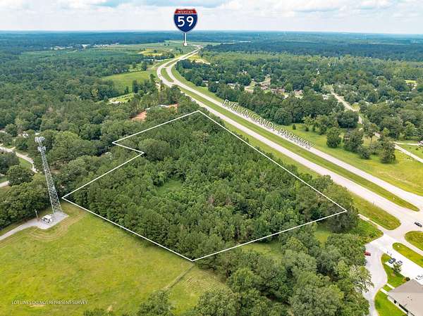7.62 Acres of Land for Sale in Hattiesburg, Mississippi