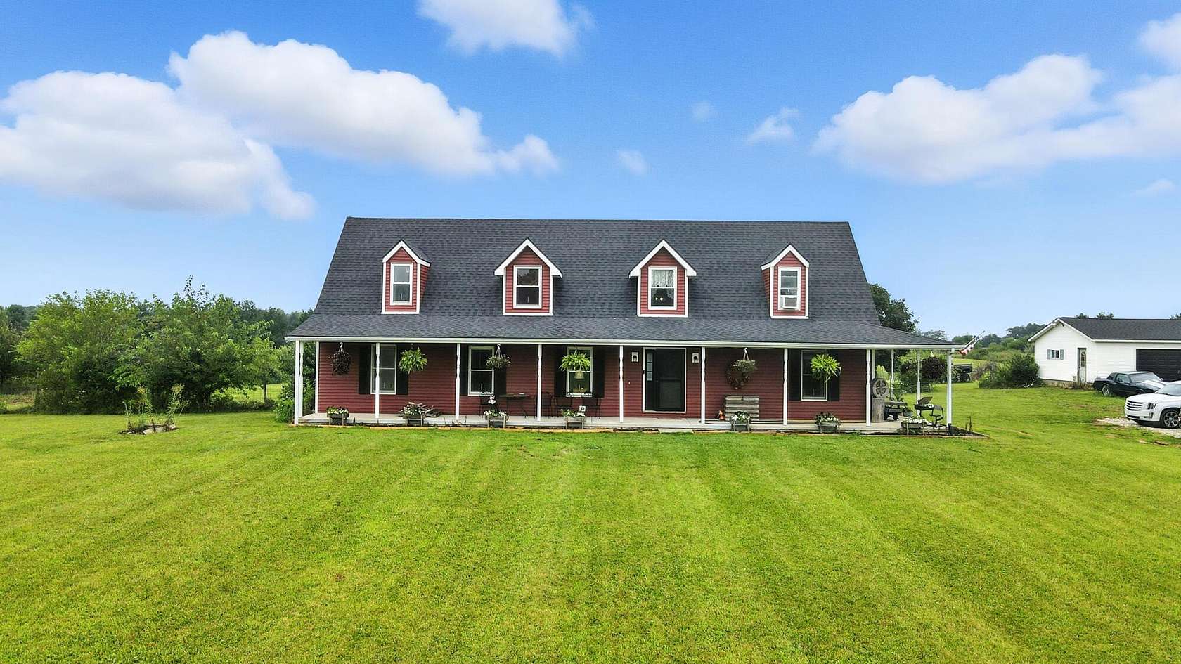 5.5 Acres of Residential Land with Home for Sale in South Vienna, Ohio