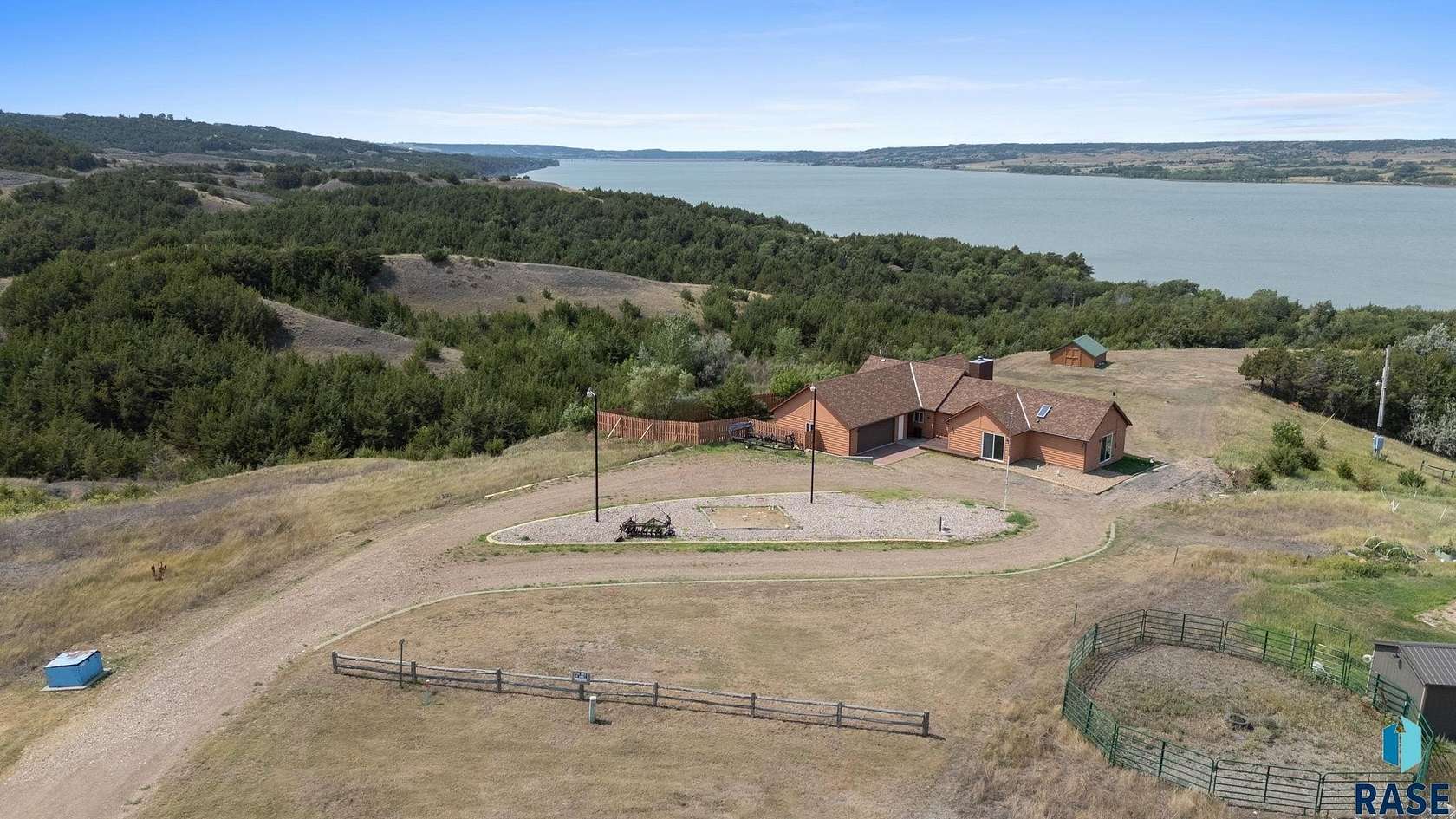 1.76 Acres of Land with Home for Sale in Chamberlain, South Dakota