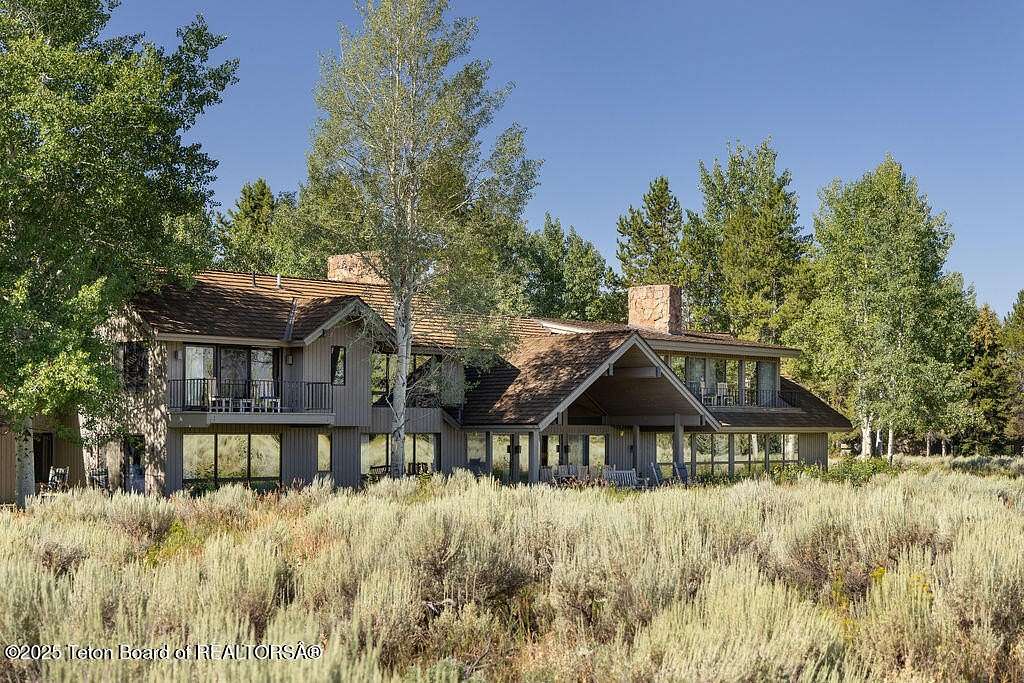 14.2 Acres of Land with Home for Sale in Jackson, Wyoming