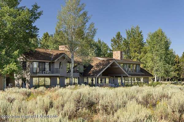 14.2 Acres of Land with Home for Sale in Jackson, Wyoming