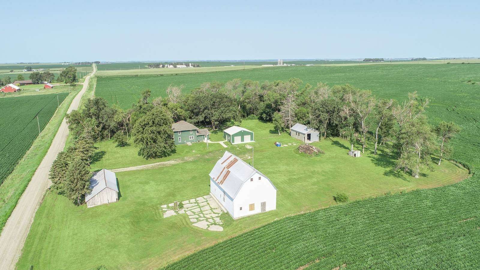 3 Acres of Land with Home for Sale in Rock Valley, Iowa