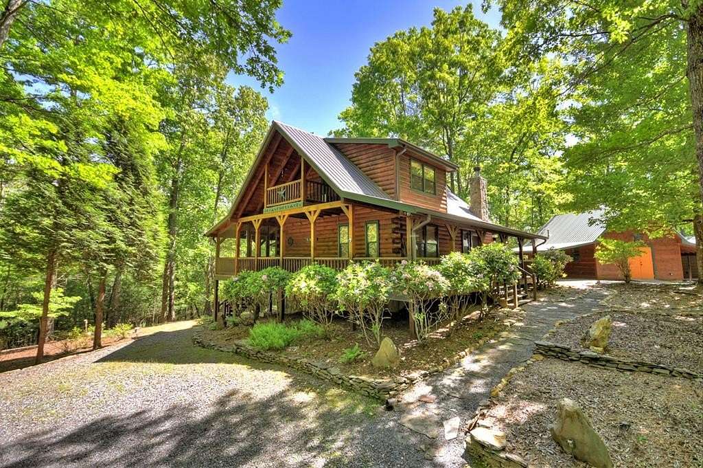 3.75 Acres of Land with Home for Sale in Blue Ridge, Georgia
