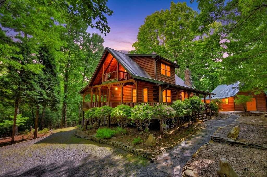 3.75 Acres of Land with Home for Sale in Blue Ridge, Georgia
