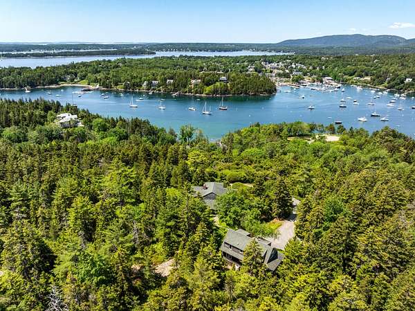 6.5 Acres of Residential Land with Home for Sale in Mount Desert Town, Maine