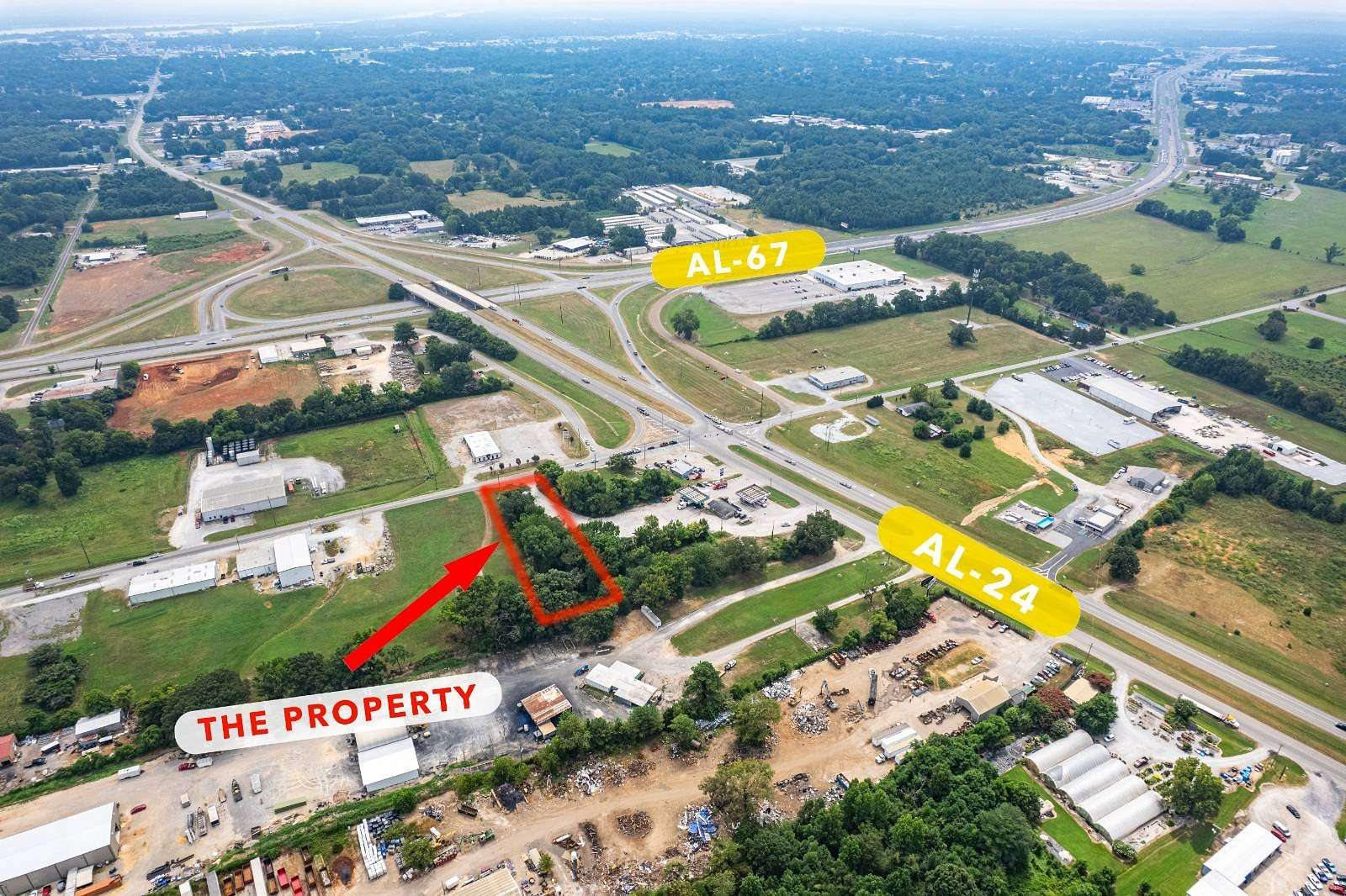 0.7 Acres of Commercial Land for Sale in Decatur, Alabama