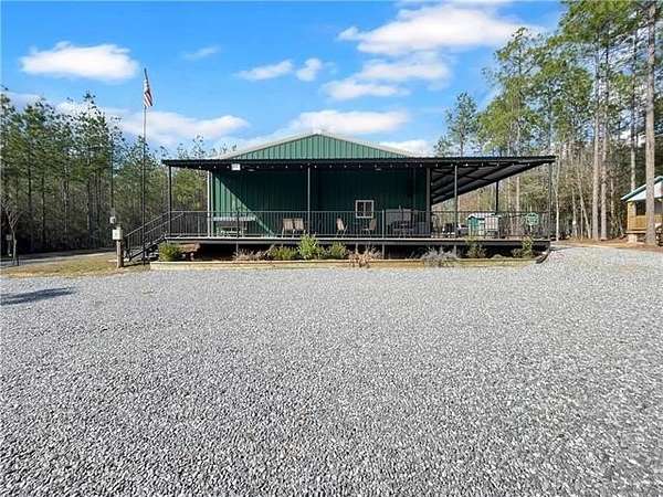 208 Acres of Recreational Land with Home for Sale in Perkinston, Mississippi