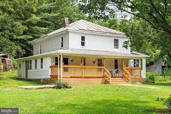 5.43 Acres of Residential Land with Home for Sale in Brandywine, West Virginia