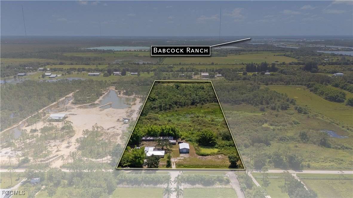 10 Acres of Land with Home for Sale in Punta Gorda, Florida