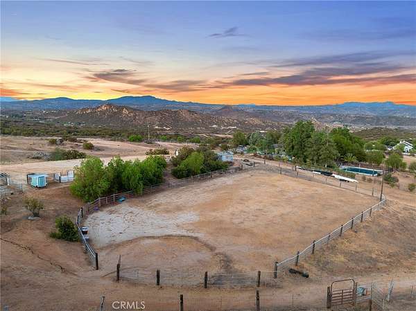 9.25 Acres of Land with Home for Sale in Temecula, California