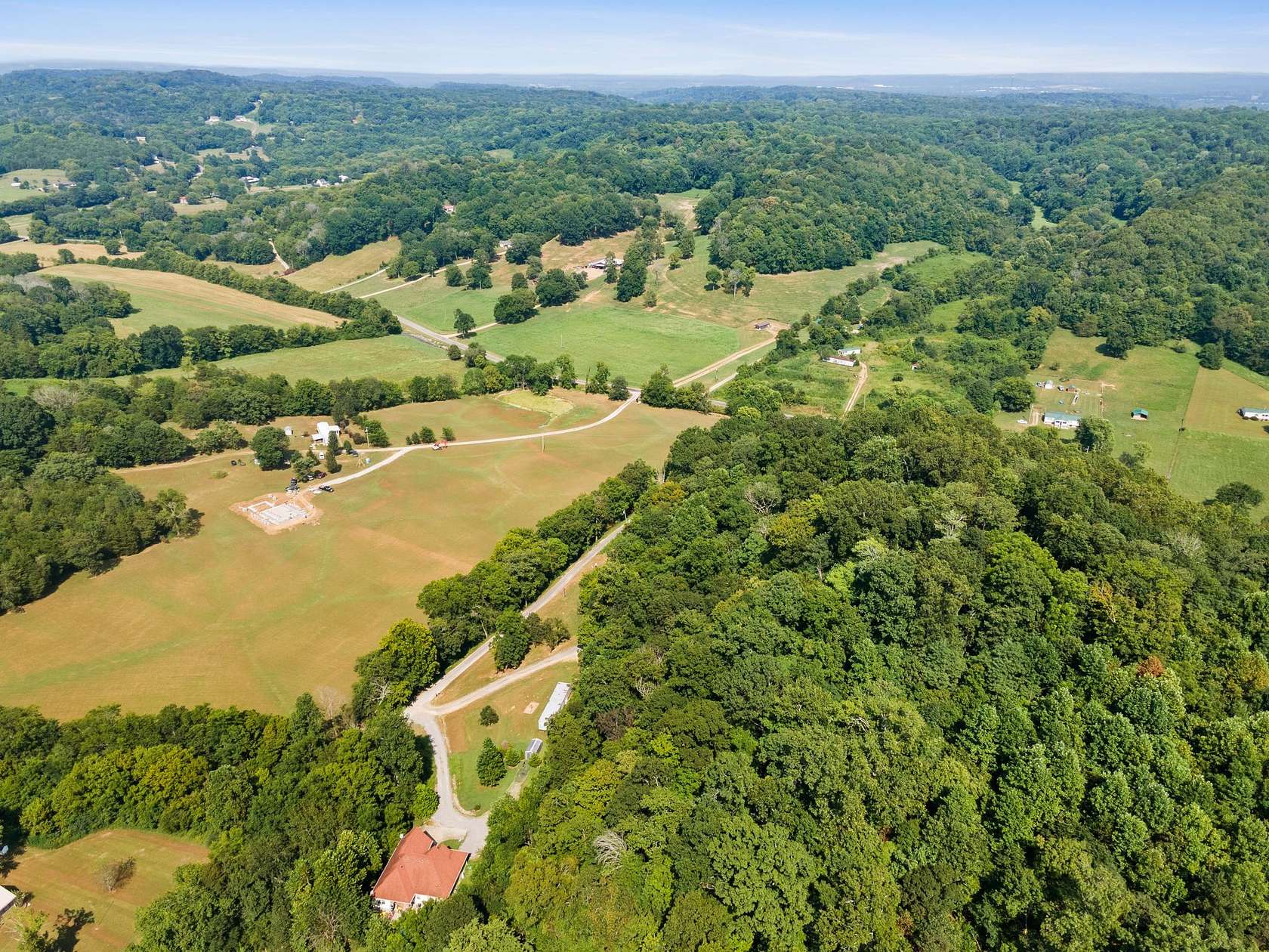 4 Acres of Residential Land with Home for Sale in Mount Pleasant, Tennessee