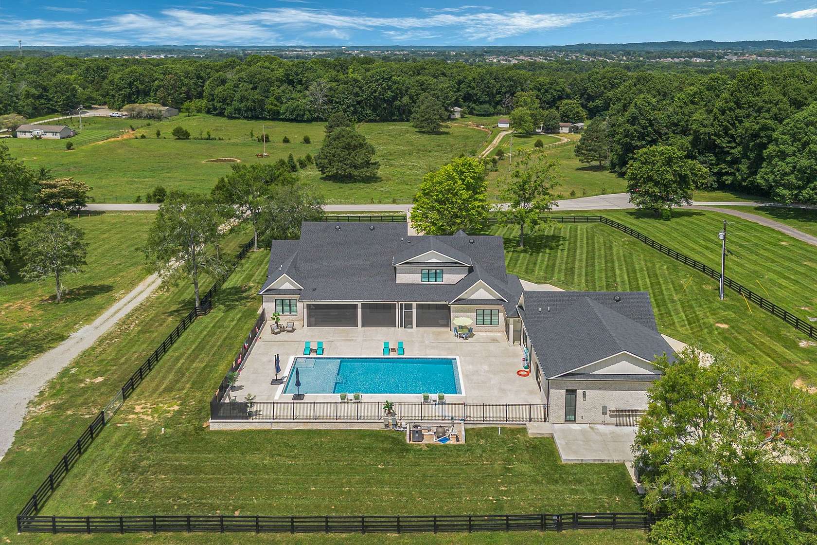 5 Acres of Residential Land with Home for Sale in Spring Hill, Tennessee