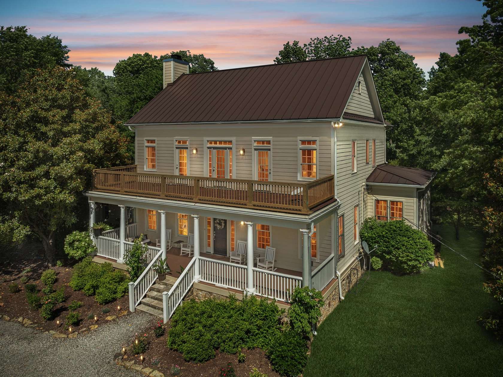 25.2 Acres of Agricultural Land with Home for Sale in Columbia, Tennessee