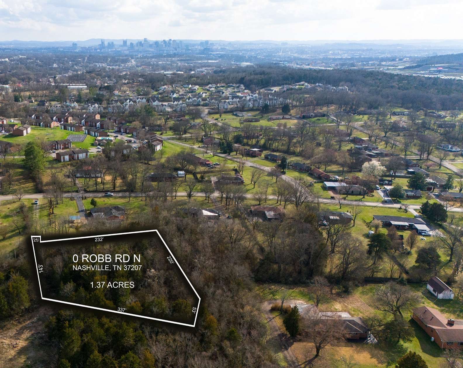 1.37 Acres of Residential Land for Sale in Nashville, Tennessee