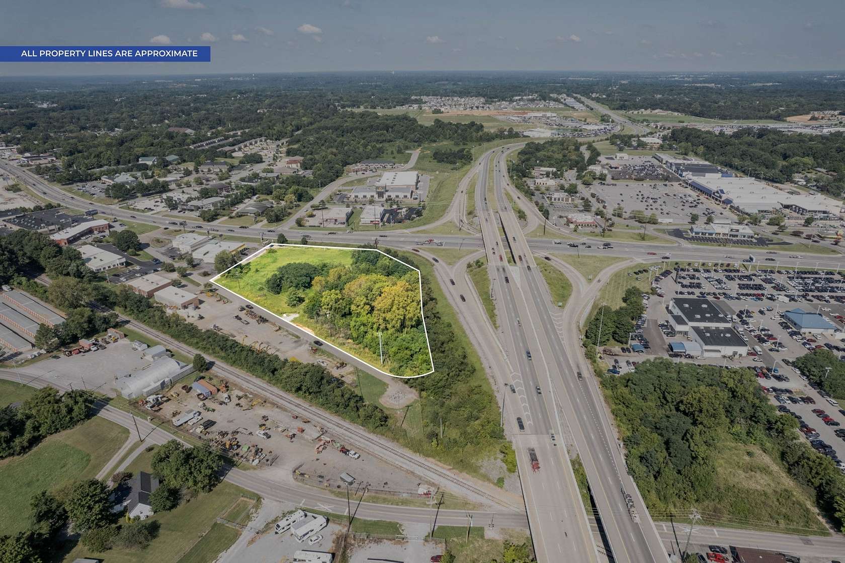 4.5 Acres of Mixed-Use Land for Sale in Clarksville, Tennessee