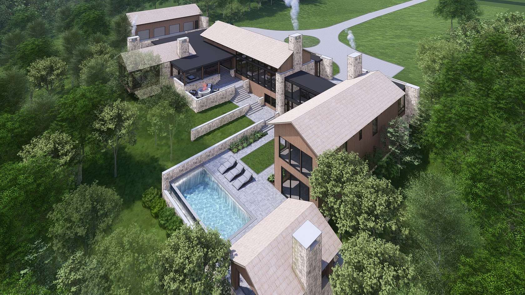 8.62 Acres of Residential Land with Home for Sale in Arrington, Tennessee