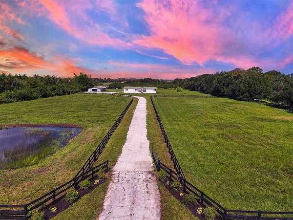 9.89 Acres of Land with Home for Sale in Bradenton, Florida
