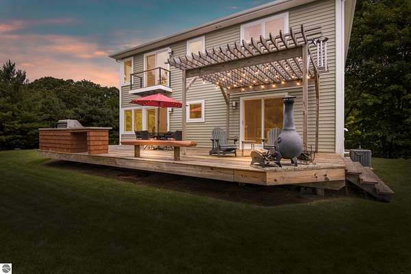 1.6 Acres of Residential Land with Home for Sale in Cedar, Michigan