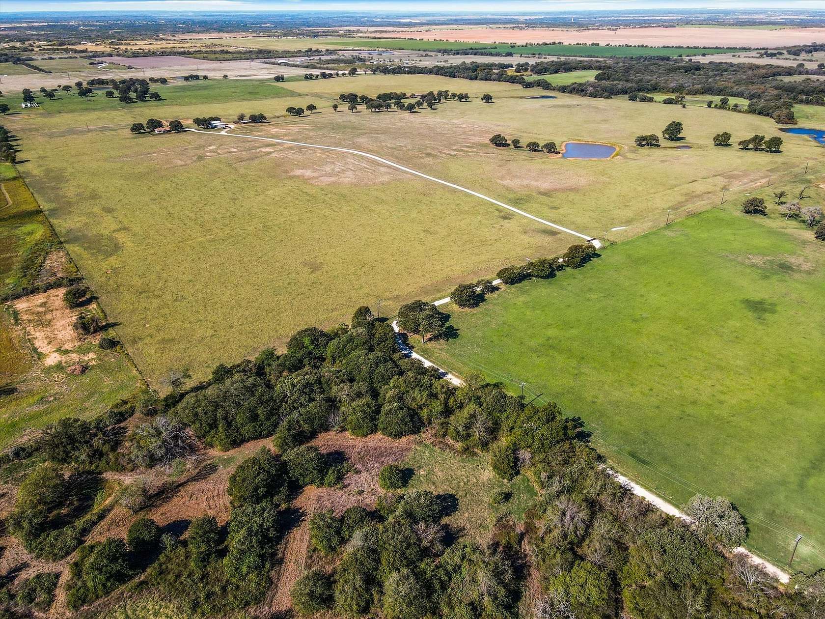 313 Acres of Land with Home for Sale in Blum, Texas