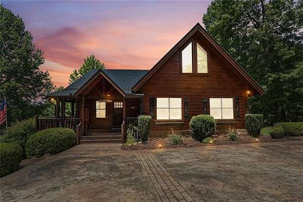 3 Acres of Residential Land with Home for Sale in Morganton, Georgia