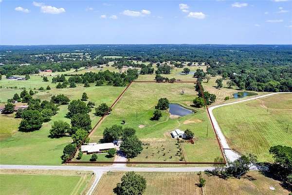10 Acres of Land with Home for Sale in Denison, Texas