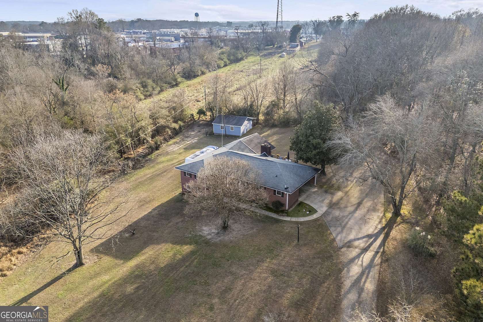 2.53 Acres of Land with Home for Sale in Winder, Georgia