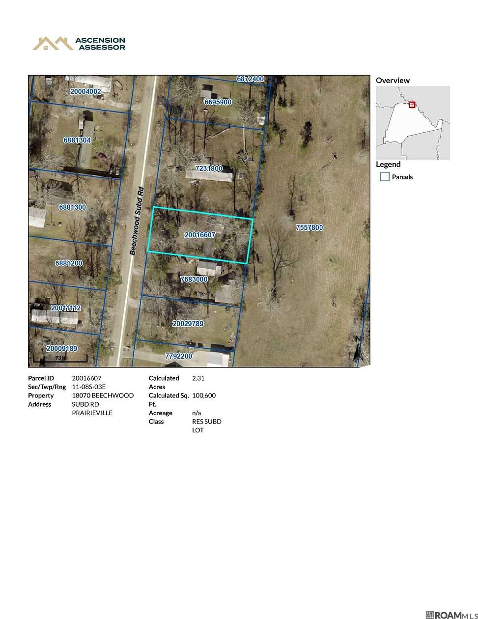 2.3 Acres of Residential Land for Sale in Prairieville, Louisiana