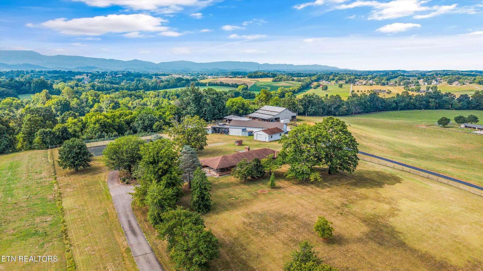 3.85 Acres of Land with Home for Sale in Maryville, Tennessee