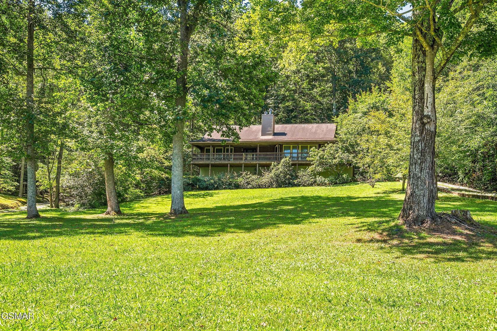 6.6 Acres of Residential Land with Home for Sale in Sevierville, Tennessee