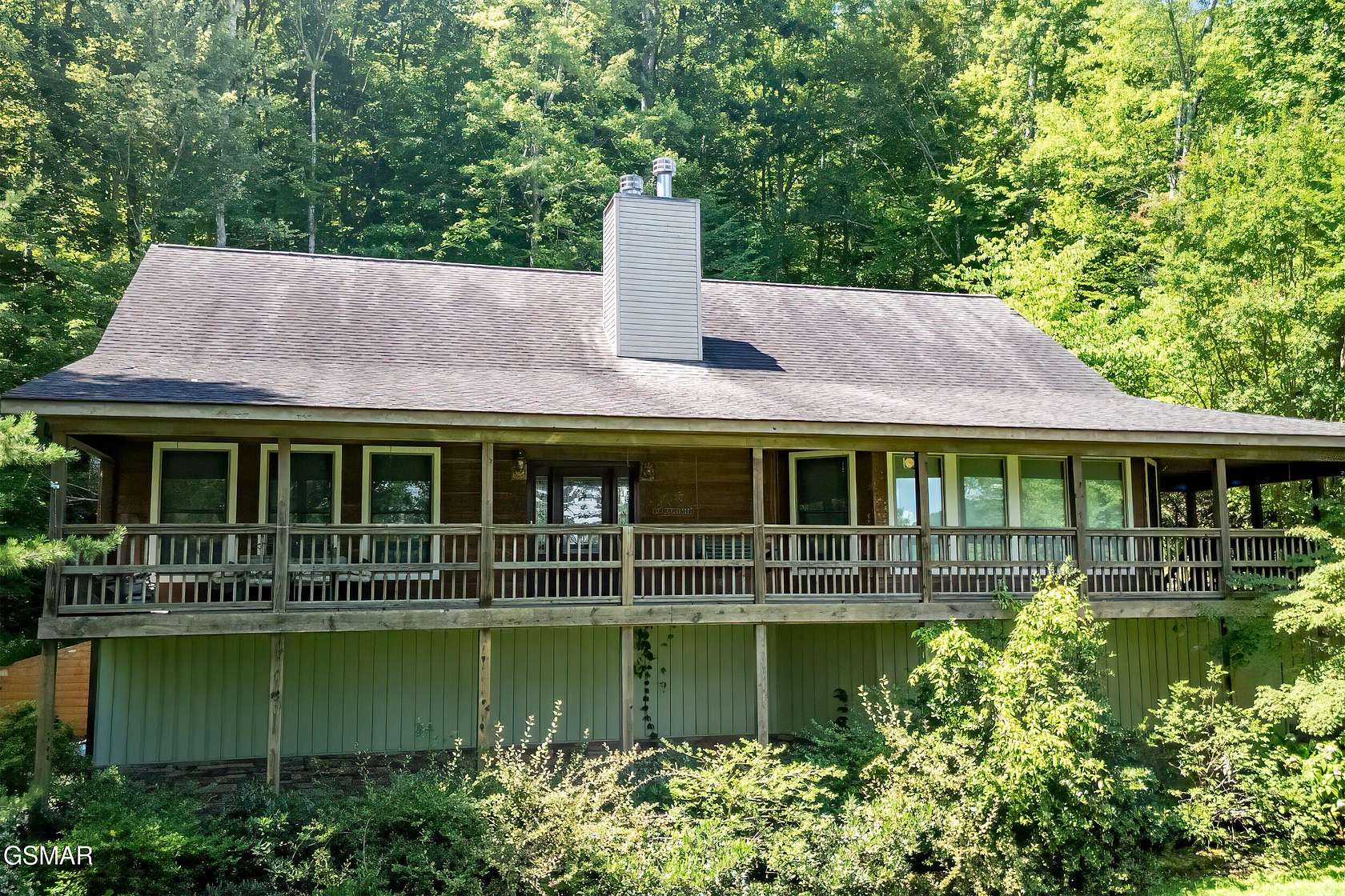 6.6 Acres of Land with Home for Sale in Sevierville, Tennessee