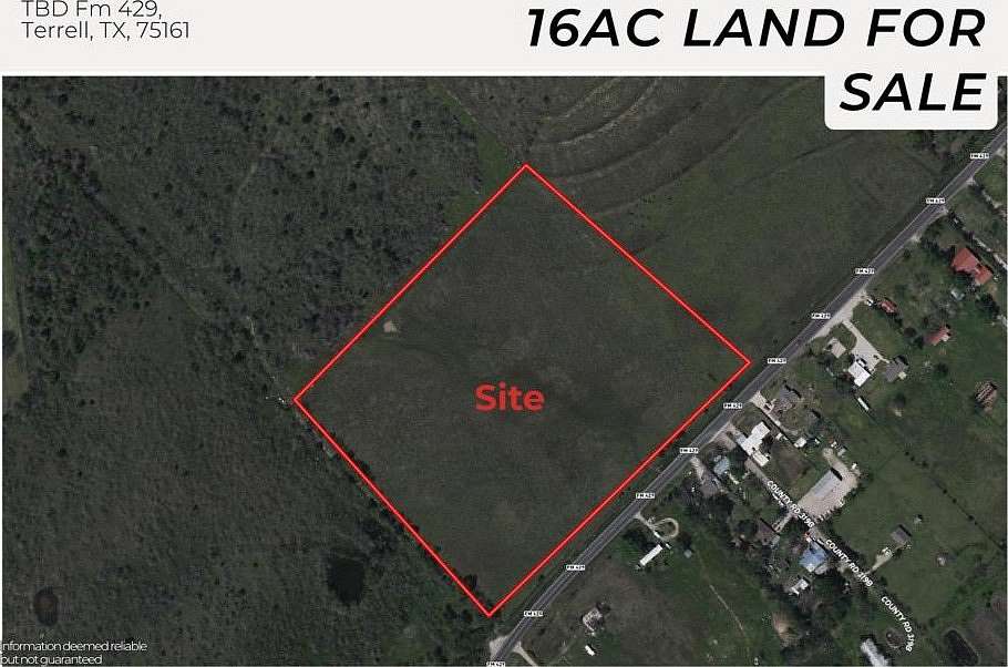 16 Acres of Commercial Land for Sale in Terrell, Texas