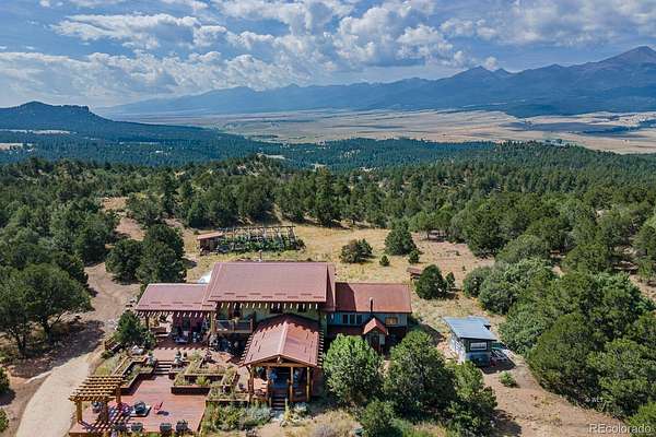 106 Acres of Recreational Land with Home for Sale in Westcliffe, Colorado