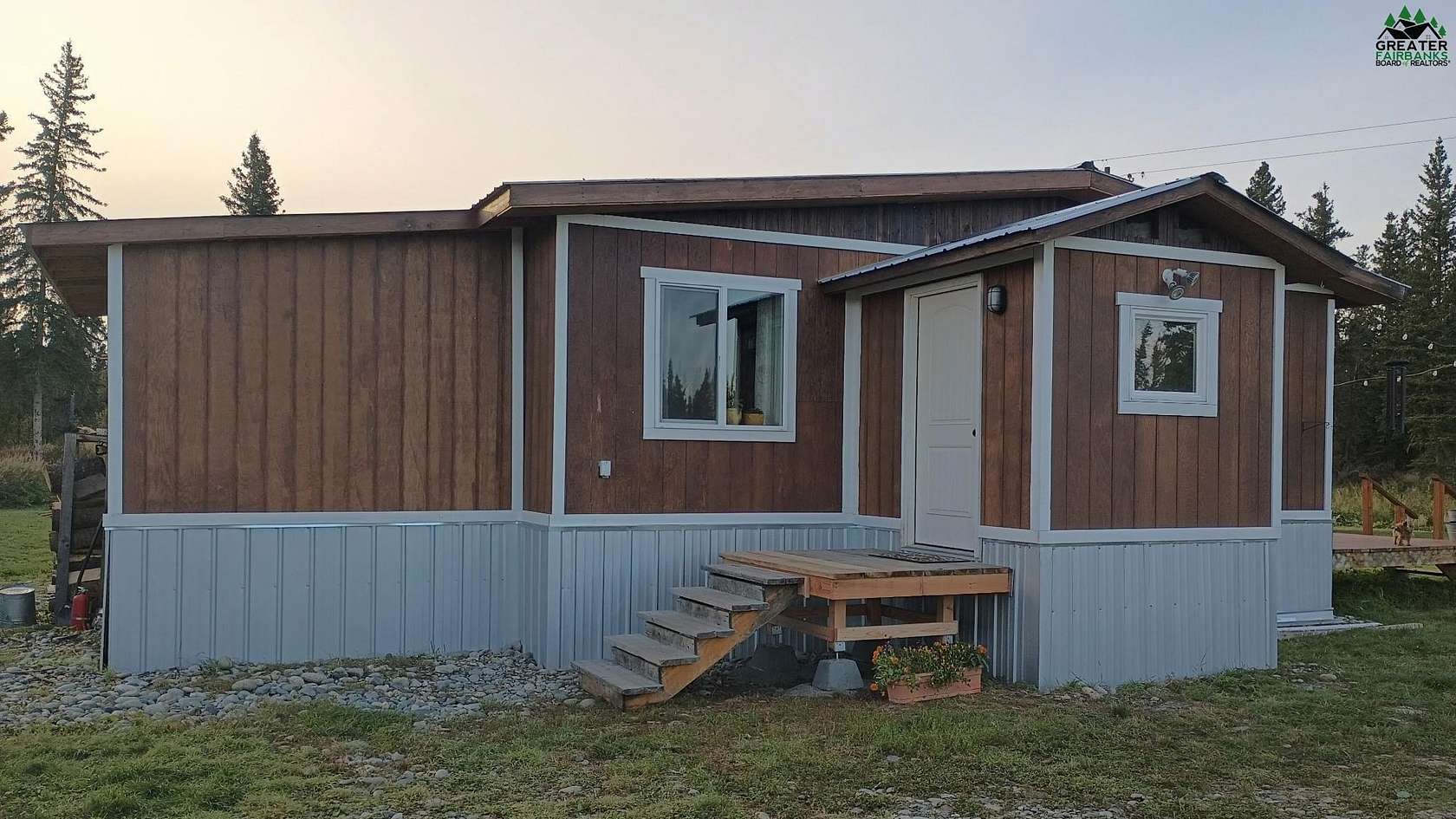 6.7 Acres of Land with Home for Sale in Delta Junction, Alaska