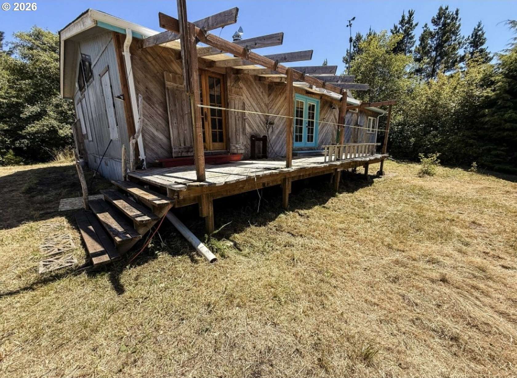 3.44 Acres of Residential Land with Home for Sale in Seal Rock, Oregon