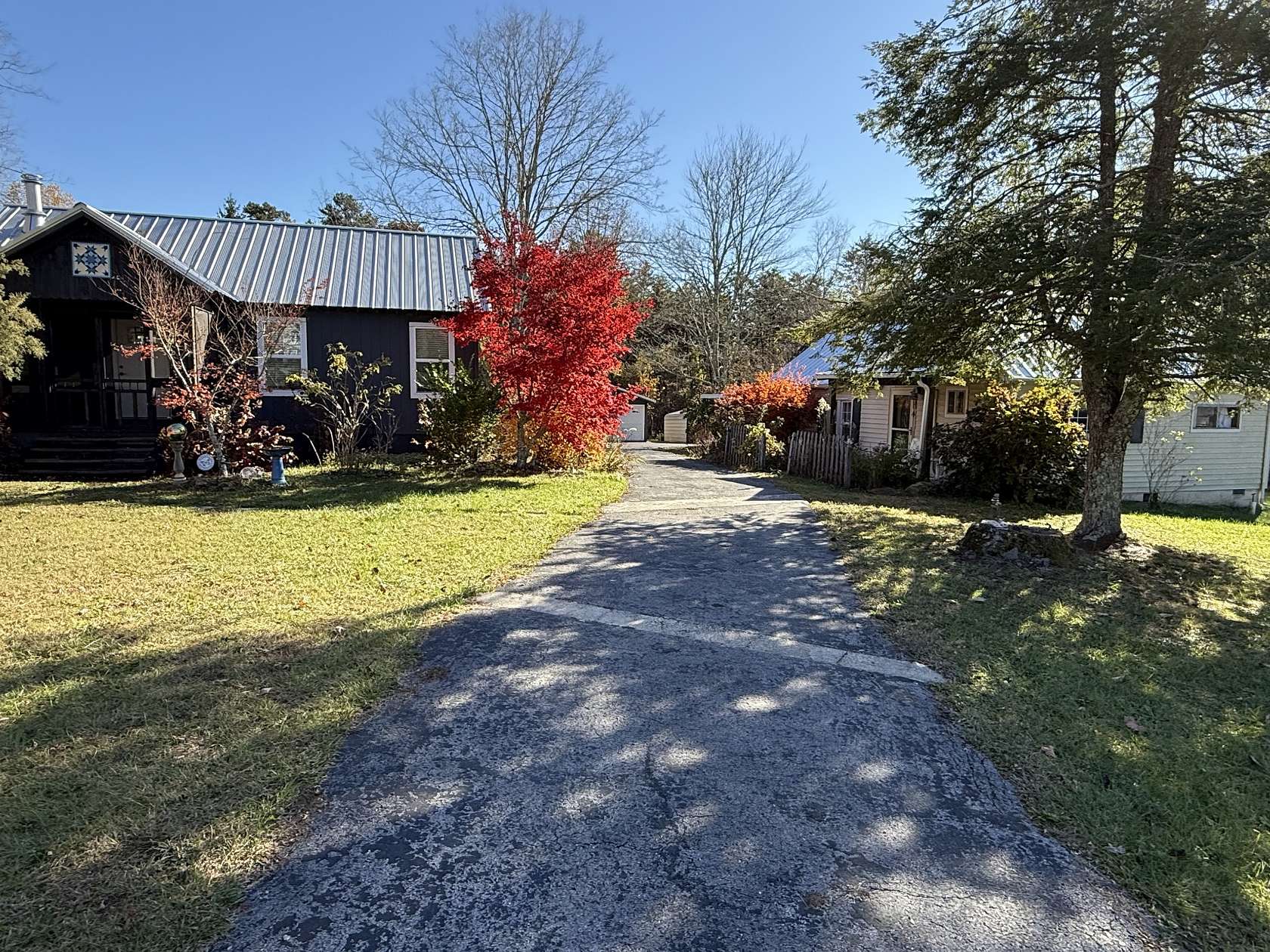 5 Acres of Residential Land with Home for Sale in Beersheba Springs, Tennessee