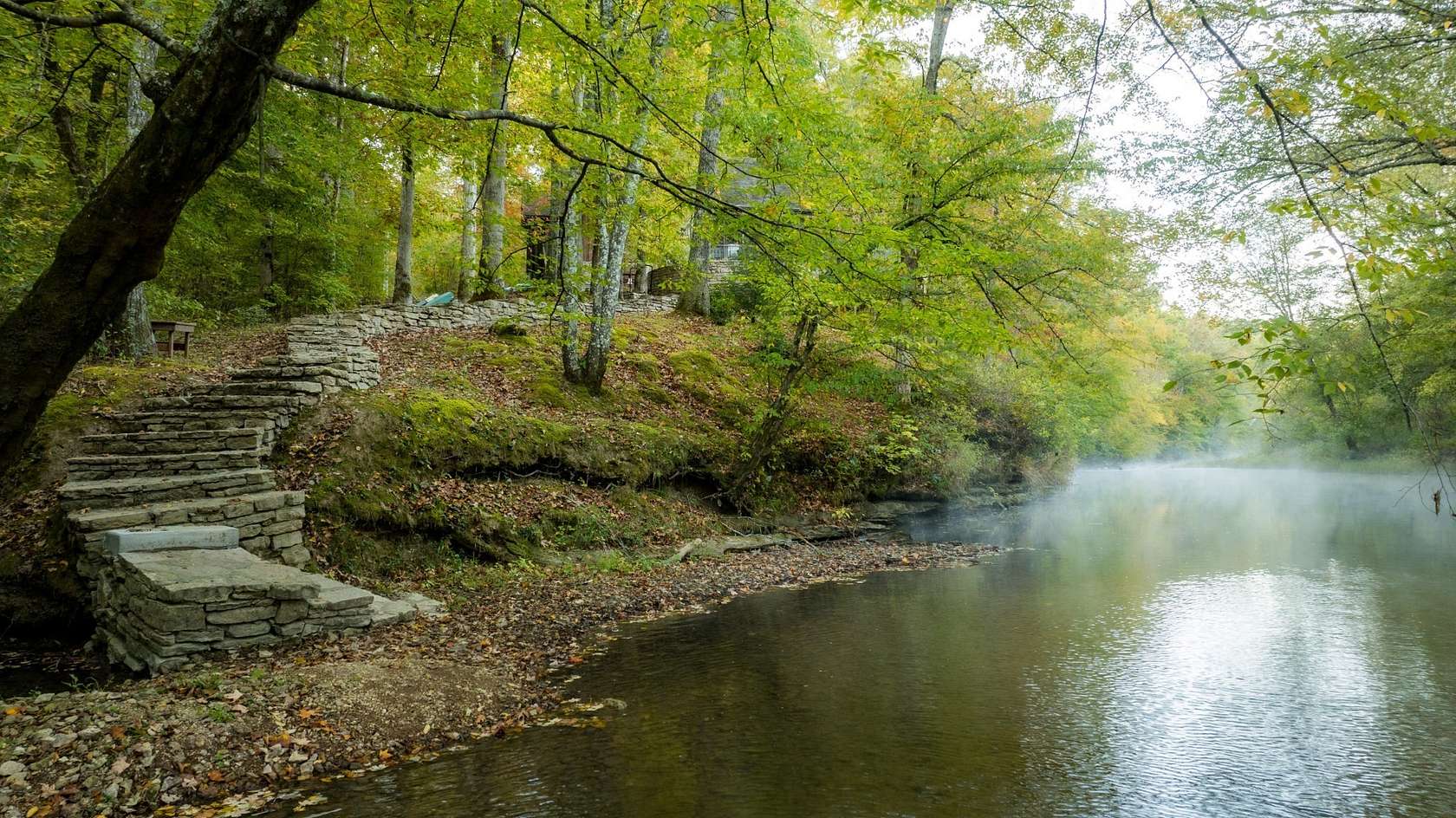 25.1 Acres of Recreational Land with Home for Sale in Summertown, Tennessee