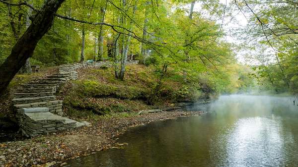 25.1 Acres of Recreational Land with Home for Sale in Summertown, Tennessee