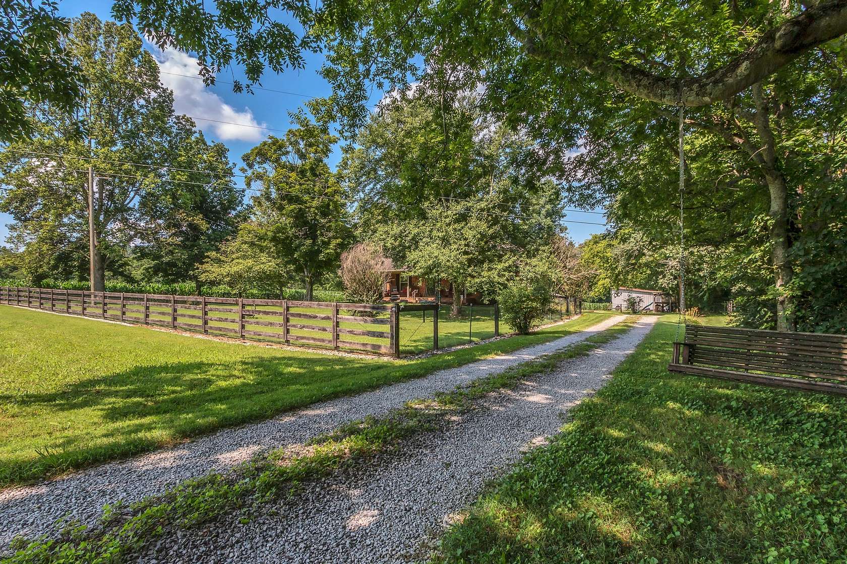 27.6 Acres of Agricultural Land with Home for Sale in Franklin, Tennessee