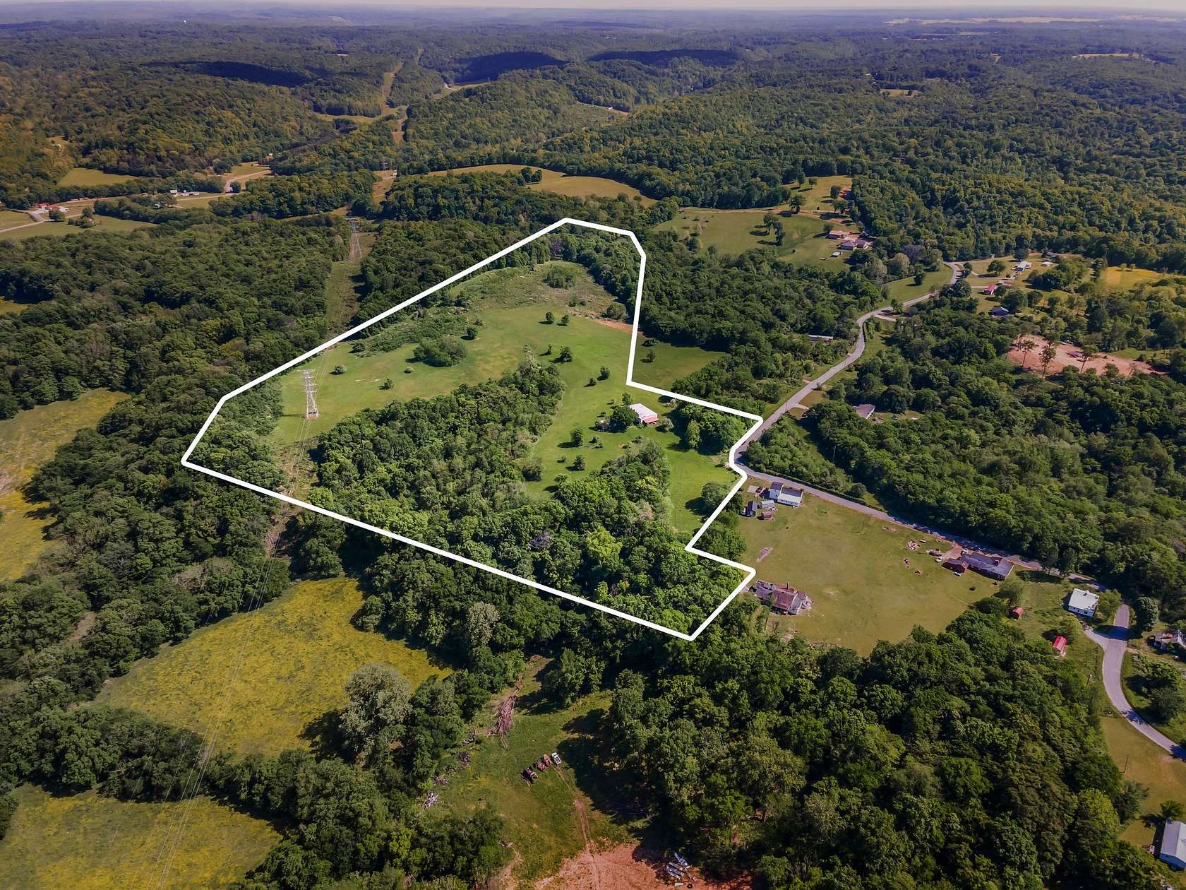30.9 Acres of Land for Sale in Mount Pleasant, Tennessee