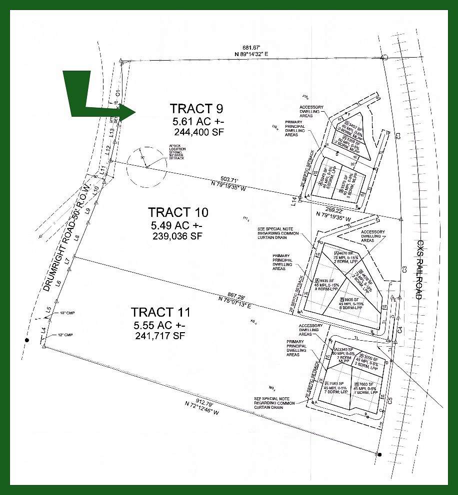 5.6 Acres of Residential Land for Sale in College Grove, Tennessee