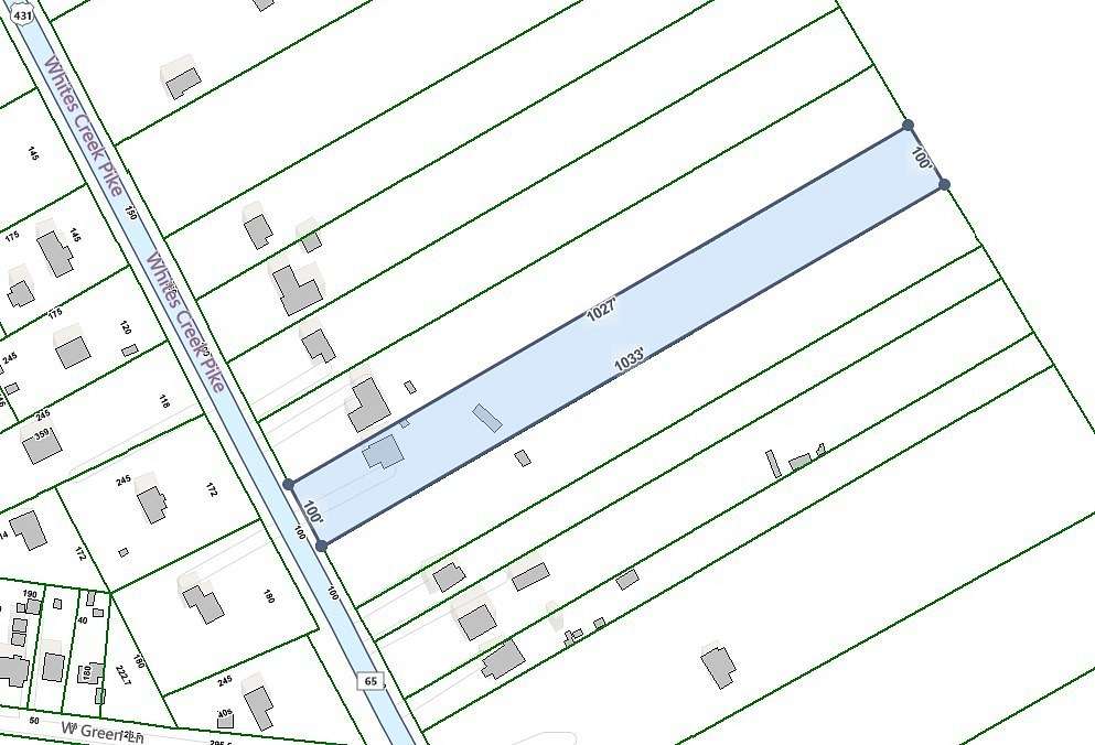 2.35 Acres of Residential Land for Sale in Nashville, Tennessee