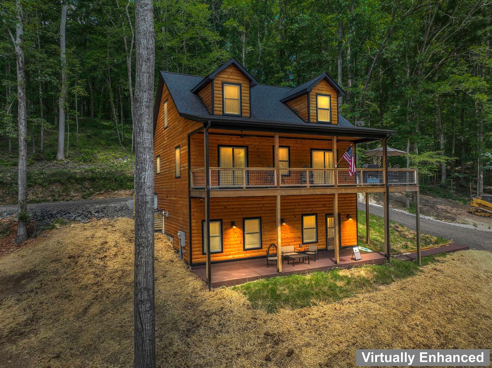 8.5 Acres of Residential Land with Home for Sale in Bon Aqua, Tennessee