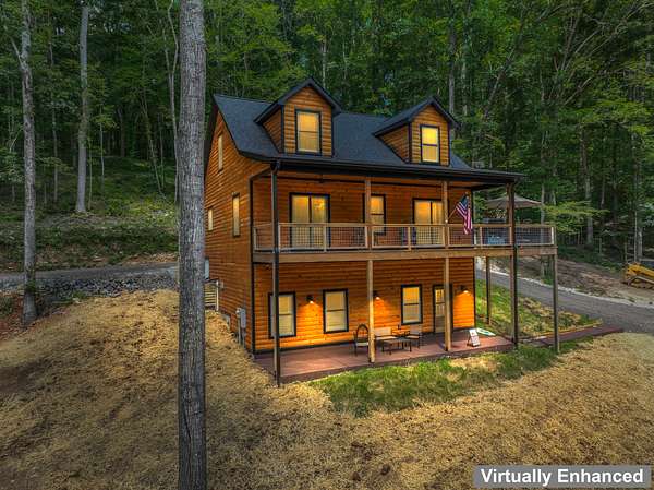 8.5 Acres of Residential Land with Home for Sale in Bon Aqua, Tennessee